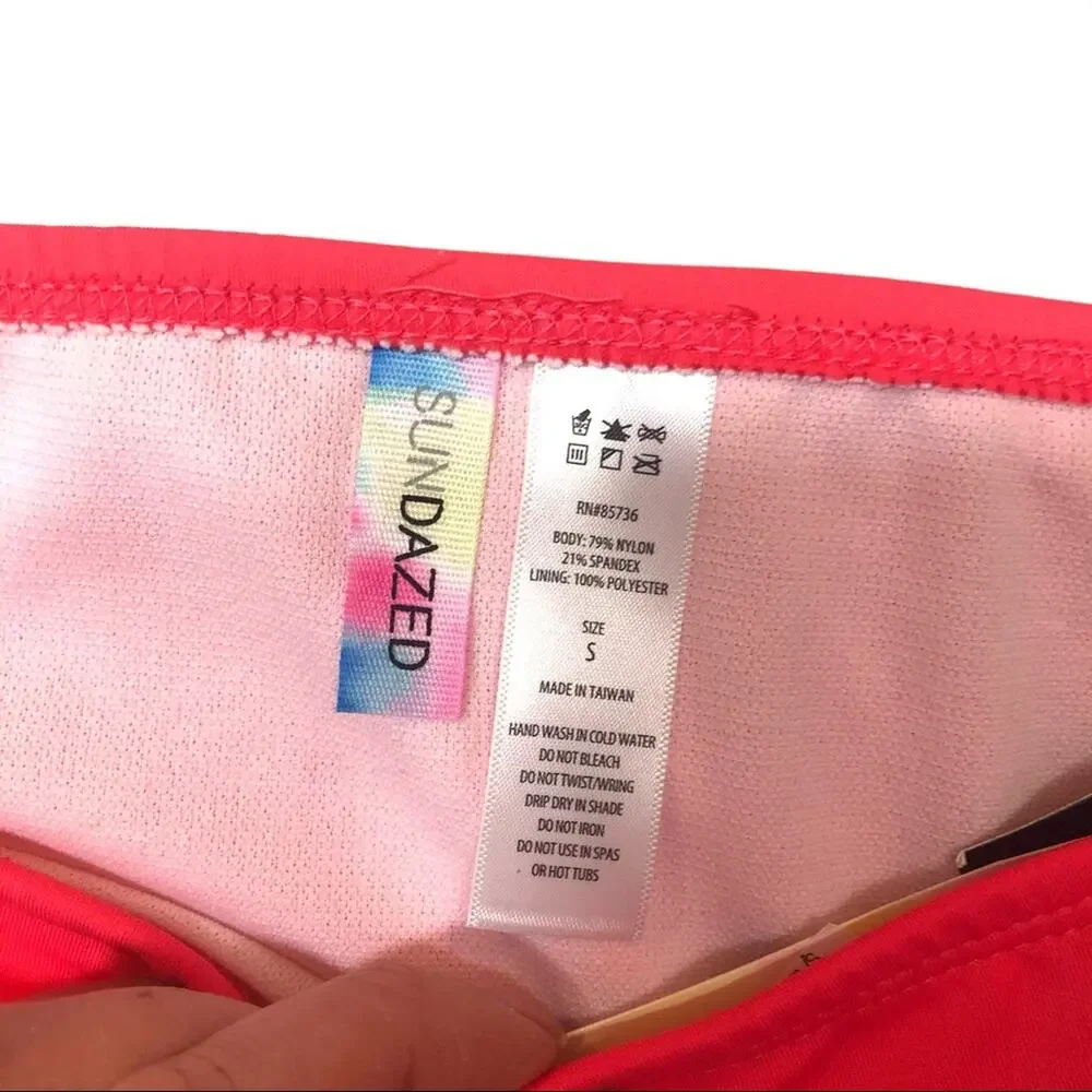 Sundazed CORAL Tie-Side Strappy Swim Bottom